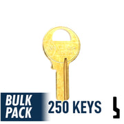 M1 Master Padlock Key Bulk Pack -250 by Ilco Padlock Key Ilco