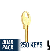 M1 Master Padlock Key Bulk Pack -250 by Ilco Padlock Key Ilco