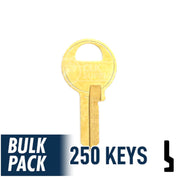 M1 Master Padlock Key Bulk Pack -250 by Ilco Padlock Key Ilco