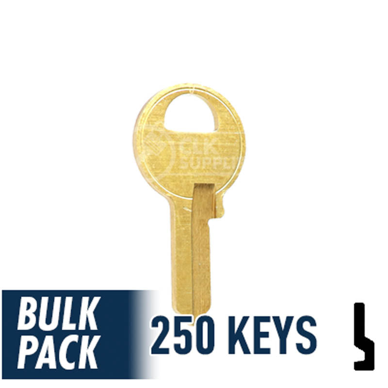 M1 Master Padlock Key Bulk Pack -250 by Ilco Padlock Key Ilco
