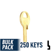 M1 Master Padlock Key Bulk Pack -250 by Ilco Padlock Key Ilco
