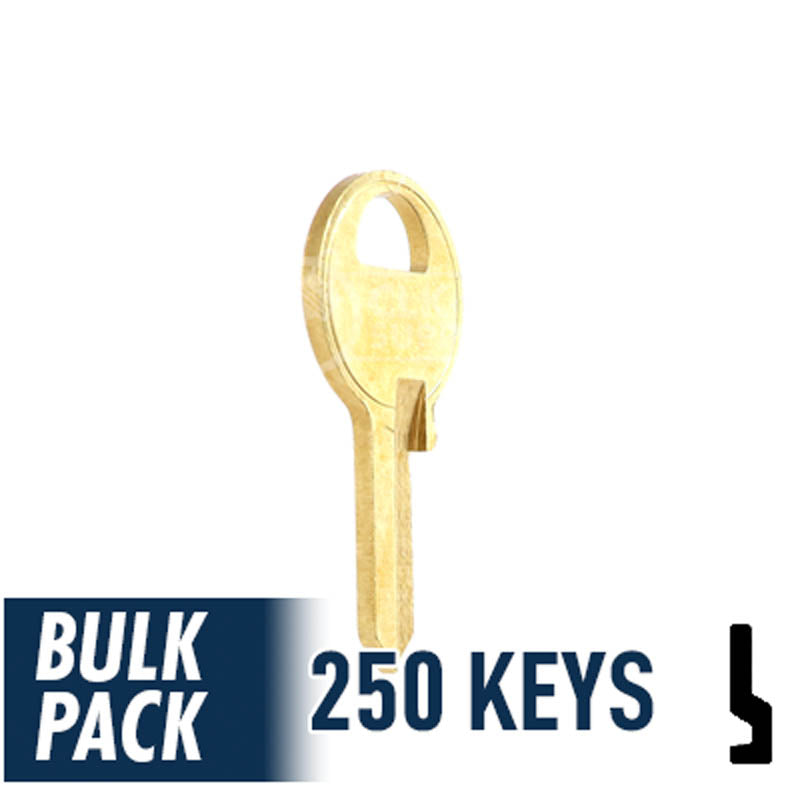 M1 Master Padlock Key Bulk Pack -250 by Ilco Padlock Key Ilco