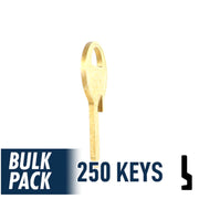 M1 Master Padlock Key Bulk Pack -250 by Ilco Padlock Key Ilco