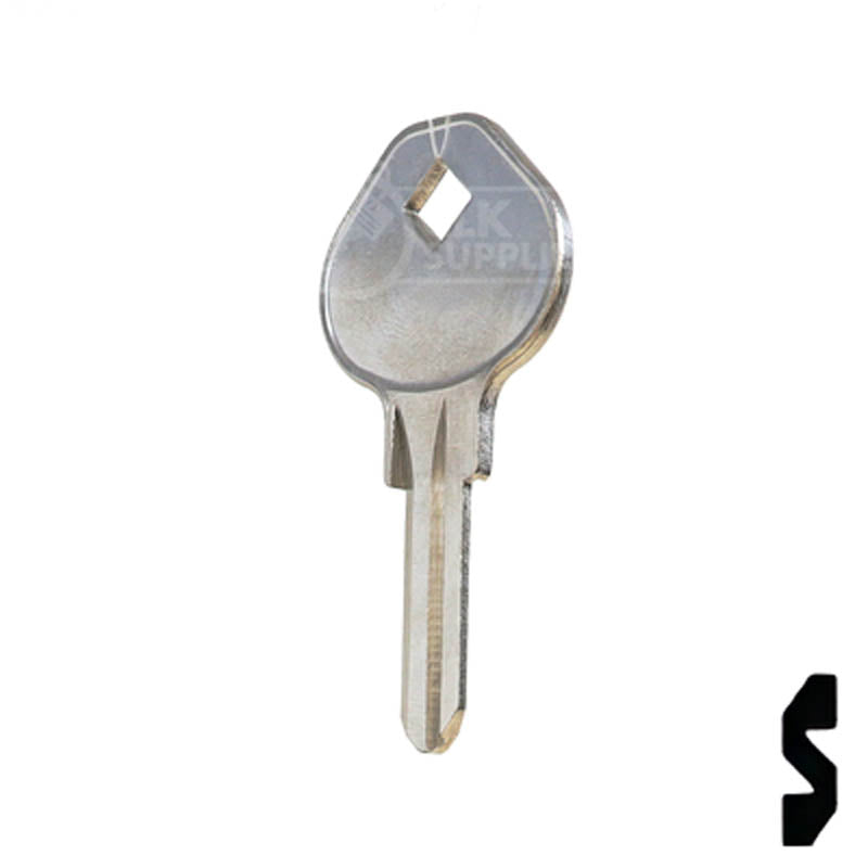 M22, 1092-8105 Master Key Padlock Key Ilco