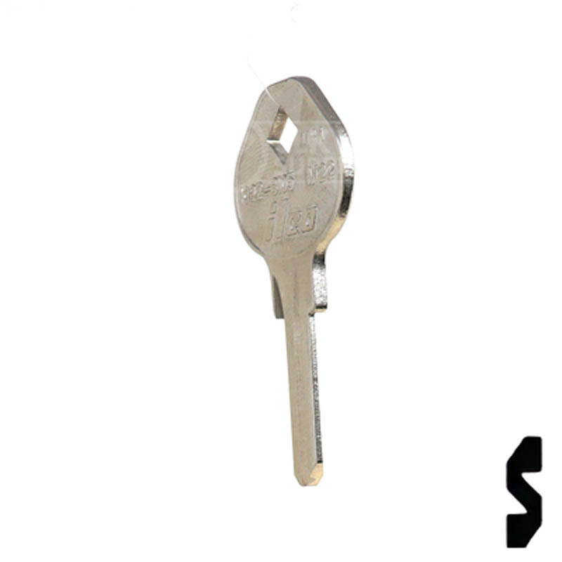 M22, 1092-8105 Master Key Padlock Key Ilco