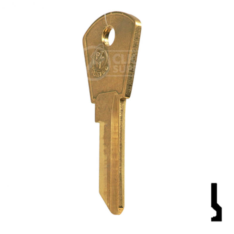 PZ1 Papaiz Key Padlock Key JMA USA