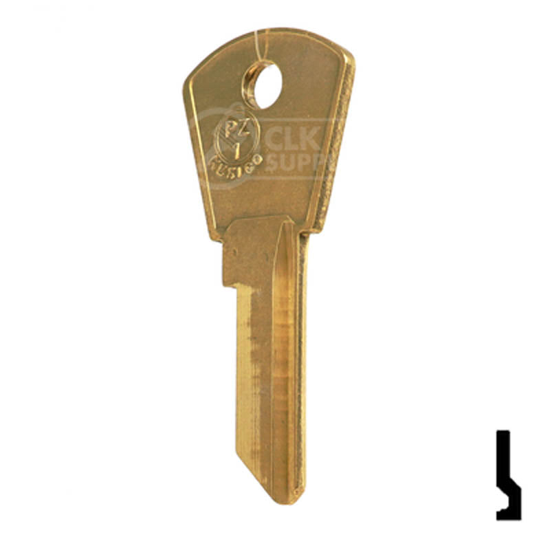 PZ1 Papaiz Key Padlock Key JMA USA