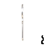 Uncut Key Blank | Abus | AB23 Padlock Key Ilco