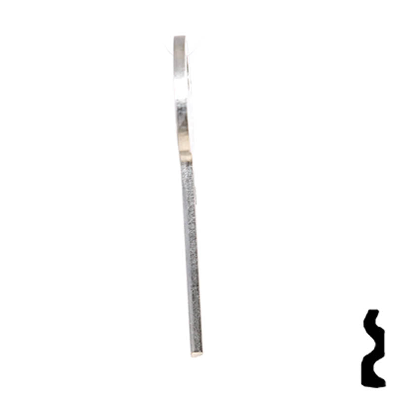 Uncut Key Blank | Abus | AB23 Padlock Key Ilco