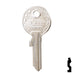Uncut Key Blank | ABUS | ABUS 24/41 KBL for 24, 28, 41 Series Locks, 90020 Padlock Key Abus Lock Co.