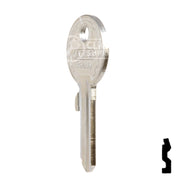 Uncut Key Blank | ABUS | ABUS 24/41 KBL for 24, 28, 41 Series Locks, 90020 Padlock Key Abus Lock Co.