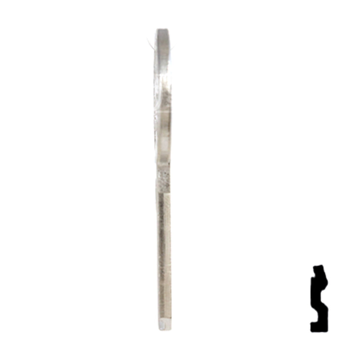 Uncut Key Blank | ABUS | ABUS 24/41 KBL for 24, 28, 41 Series Locks, 90020 Padlock Key Abus Lock Co.