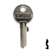 Uncut Key Blank | ABUS | ABUS 24/41 KBL for 24, 28, 41 Series Locks, 90020 Padlock Key Abus Lock Co.