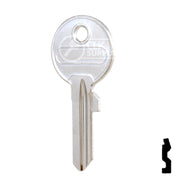 Uncut Key Blank | ABUS | ABUS 24/41 KBL for 24, 28, 41 Series Locks, 90020 Padlock Key Abus Lock Co.