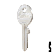 Uncut Key Blank | ABUS | ABUS 24/41 KBL for 24, 28, 41 Series Locks, 90020 Padlock Key Abus Lock Co.