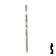 Uncut Key Blank | ABUS | ABUS 24/41 KBL for 24, 28, 41 Series Locks, 90020 Padlock Key Abus Lock Co.
