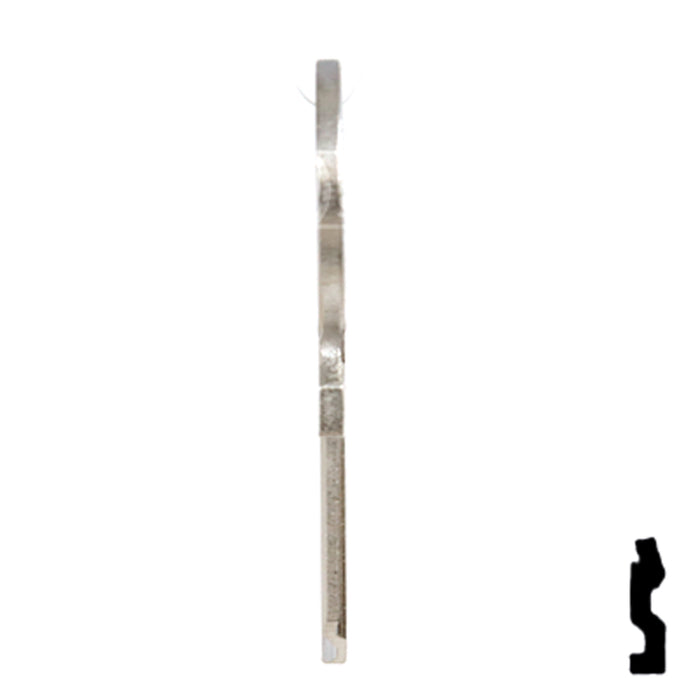 Uncut Key Blank | ABUS | ABUS 24/41 KBL for 24, 28, 41 Series Locks, 90020 Padlock Key Abus Lock Co.