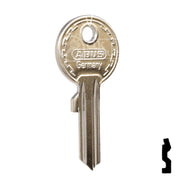 Uncut Key Blank | ABUS | ABUS 24/41 KBL for 24, 28, 41 Series Locks, 90020 Padlock Key Abus Lock Co.