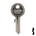 Uncut Key Blank | ABUS | ABUS 24/41 KBL for 24, 28, 41 Series Locks, 90020 Padlock Key Abus Lock Co.