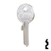 Uncut Key Blank | ABUS | ABUS 24/41 KBR for 24, 28, 41 Series Locks, 90010 Padlock Key Abus Lock Co.