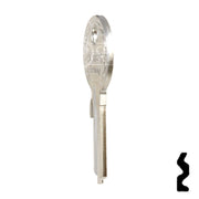 Uncut Key Blank | ABUS | ABUS 24/41 KBR for 24, 28, 41 Series Locks, 90010 Padlock Key Abus Lock Co.