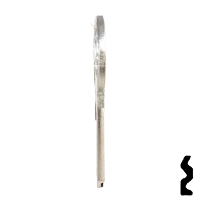 Uncut Key Blank | ABUS | ABUS 24/41 KBR for 24, 28, 41 Series Locks, 90010 Padlock Key Abus Lock Co.