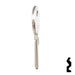 Uncut Key Blank | ABUS | ABUS 24/41 KBR for 24, 28, 41 Series Locks, 90010 Padlock Key Abus Lock Co.