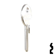 Uncut Key Blank | ABUS | ABUS 24/41 KBR for 24, 28, 41 Series Locks, 90010 Padlock Key Abus Lock Co.