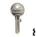 Uncut Key Blank | ABUS | ABUS 24/41 KBR for 24, 28, 41 Series Locks, 90010 Padlock Key Abus Lock Co.