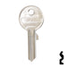 Uncut Key Blank | ABUS | ABUS 24/41 KBR for 24, 28, 41 Series Locks, 90010 Padlock Key Abus Lock Co.
