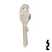 Uncut Key Blank | ABUS | ABUS 24/41 KBR for 24, 28, 41 Series Locks, 90010 Padlock Key Abus Lock Co.