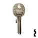 Uncut Key Blank | ABUS | ABUS 24/41 KBR for 24, 28, 41 Series Locks, 90010 Padlock Key Abus Lock Co.