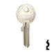 Uncut Key Blank | ABUS | ABUS 24/41 KBR for 24, 28, 41 Series Locks, 90010 Padlock Key Abus Lock Co.