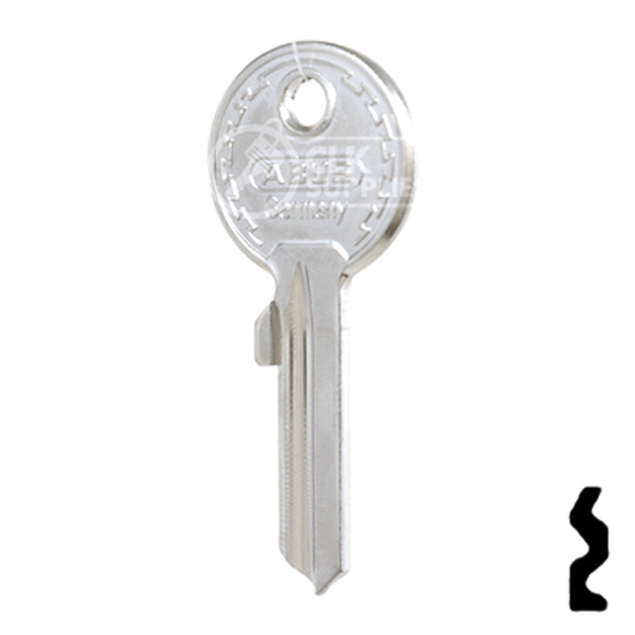 Uncut Key Blank | ABUS | ABUS 24/RK26 KBR for 41 Series Locks, 90015 Padlock Key Abus Lock Co.