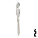 Uncut Key Blank | ABUS | ABUS 24/RK26 KBR for 41 Series Locks, 90015 Padlock Key Abus Lock Co.