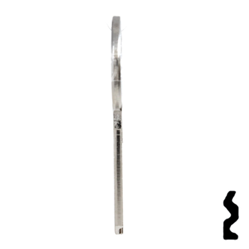 Uncut Key Blank | ABUS | ABUS 24/RK26 KBR for 41 Series Locks, 90015 Padlock Key Abus Lock Co.