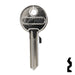 Uncut Key Blank | ABUS | ABUS 24/RK26 KBR for 41 Series Locks, 90015 Padlock Key Abus Lock Co.