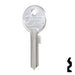 Uncut Key Blank | ABUS | ABUS 24/RK26 KBR for 41 Series Locks, 90015 Padlock Key Abus Lock Co.