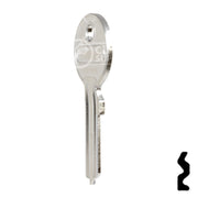 Uncut Key Blank | ABUS | ABUS 24/RK26 KBR for 41 Series Locks, 90015 Padlock Key Abus Lock Co.