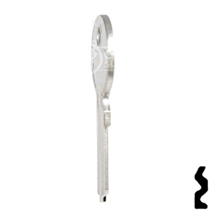 Uncut Key Blank | ABUS | ABUS 24/RK26 KBR for 41 Series Locks, 90015 Padlock Key Abus Lock Co.