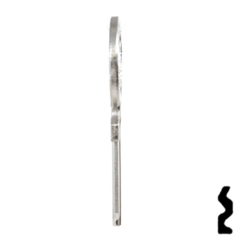 Uncut Key Blank | ABUS | ABUS 24/RK26 KBR for 41 Series Locks, 90015 Padlock Key Abus Lock Co.
