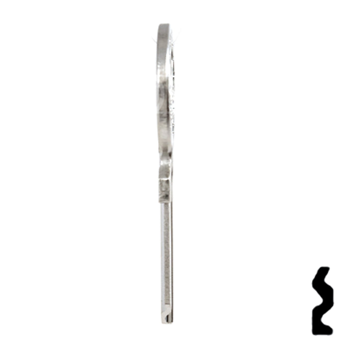 Uncut Key Blank | ABUS | ABUS 24/RK26 KBR for 41 Series Locks, 90015 Padlock Key Abus Lock Co.