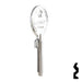 Uncut Key Blank | ABUS | ABUS 24/RK26 KBR for 41 Series Locks, 90015 Padlock Key Abus Lock Co.