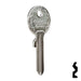 Uncut Key Blank | ABUS | ABUS 24/RK26 KBR for 41 Series Locks, 90015 Padlock Key Abus Lock Co.