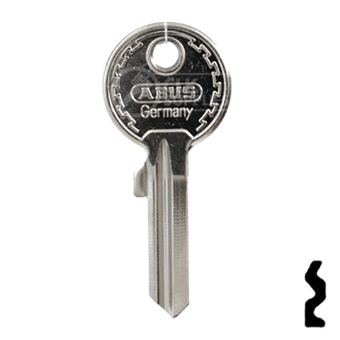 Uncut Key Blank | ABUS | ABUS 24/RK26 KBR for 41 Series Locks, 90015 Padlock Key Abus Lock Co.