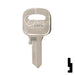 Uncut Key Blank | ABUS | ABUS 55/40 KB for 55/40 Series Locks, 90150 Padlock Key Abus Lock Co.