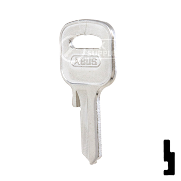 Uncut Key Blank | ABUS | ABUS 55/40 KB for 55/40 Series Locks, 90150 Padlock Key Abus Lock Co.