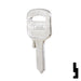 Uncut Key Blank | ABUS | ABUS 55/40 KB for 55/40 Series Locks, 90150 Padlock Key Abus Lock Co.