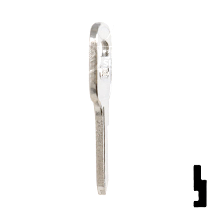 Uncut Key Blank | ABUS | ABUS 55/40 KB for 55/40 Series Locks, 90150 Padlock Key Abus Lock Co.
