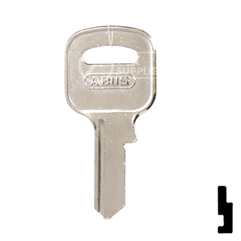 Uncut Key Blank | ABUS | ABUS 55/40 KB for 55/40 Series Locks, 90150 Padlock Key Abus Lock Co.